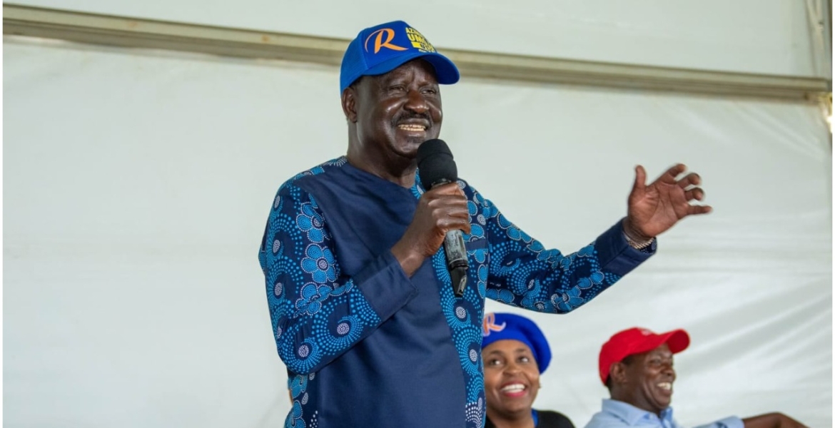 Mt Kenya Aspirants Who Don’t Campaign for Raila to be Denied Funding