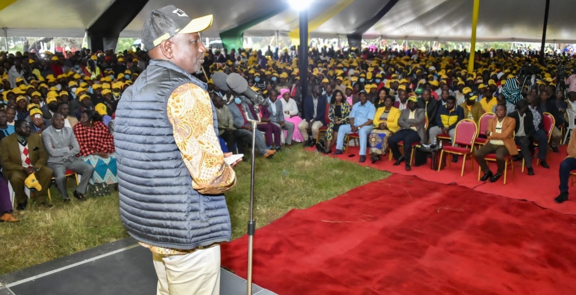 &quot;Nani Aliwaleta Hapa?&quot;: Ruto Kicks Out Journalists from a UDA Meeting to Discuss 'Important Matters'