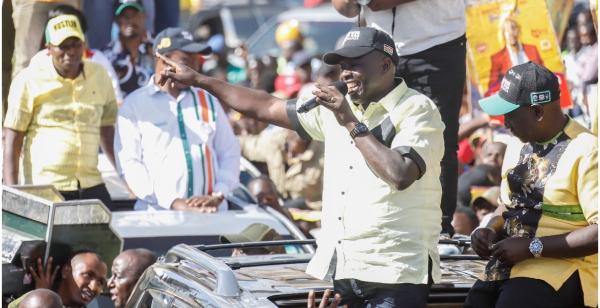 Kenya Kwanza Gov't to Abolish New Blue Police Uniform, Rigathi Gachagua Says