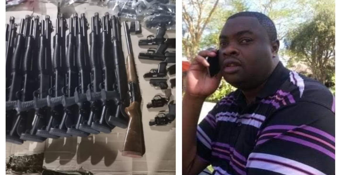 Police Pursue Suspect Behind 22 Guns and 565 Bullets Recovered in Kilimani