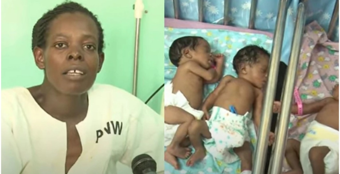 Kenyan Woman Mocked for Only Having Daughters Gives Birth to Four Boys