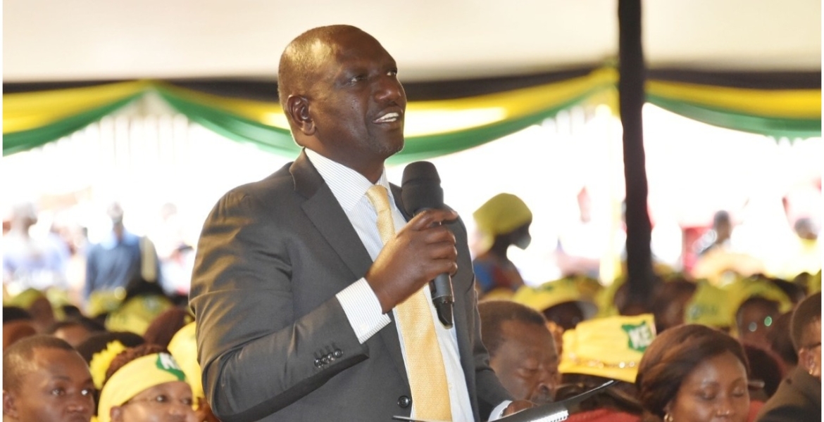 Ruto Promises Free Diapers and Sanitary Pads If Elected President