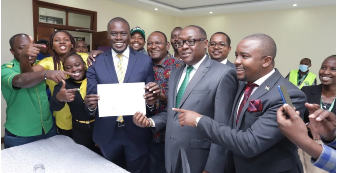 Senator Sakaja Cleared to Vie for Nairobi Governor Seat