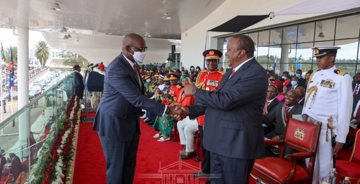 President Uhuru Awards 10 Kenyans During His Last Madaraka Day Fete