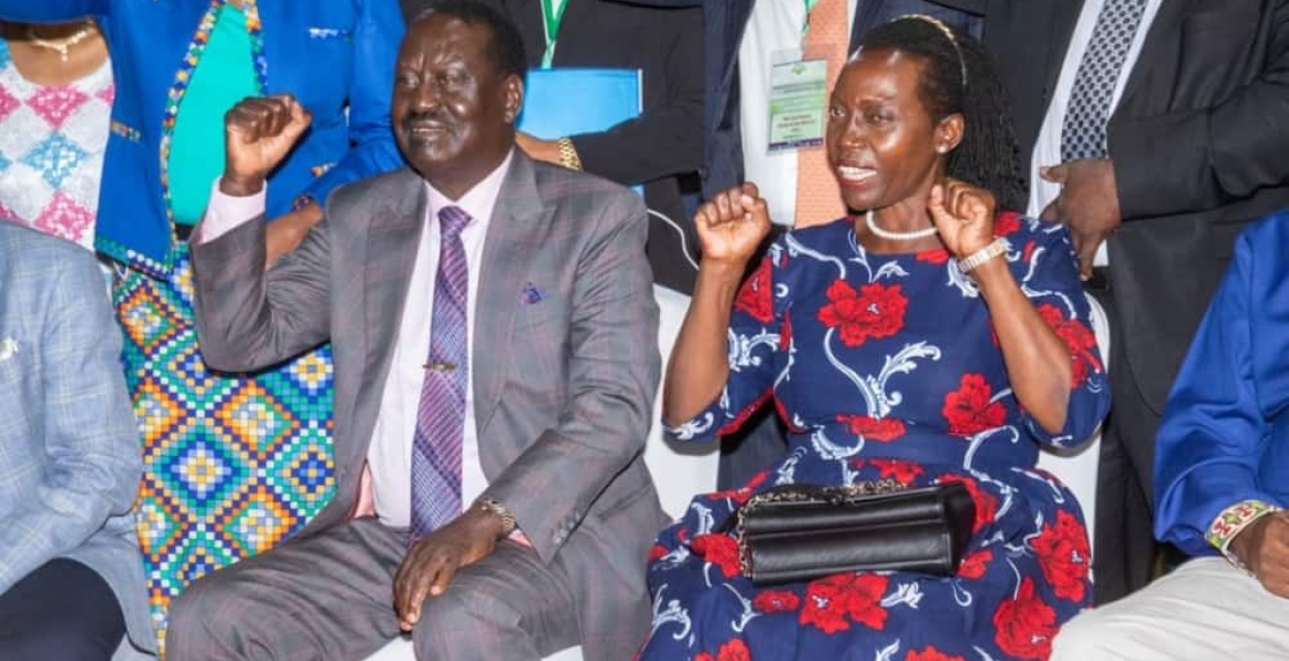 Raila, Karua to Hold a Virtual Rally with Kenyans in the Diaspora