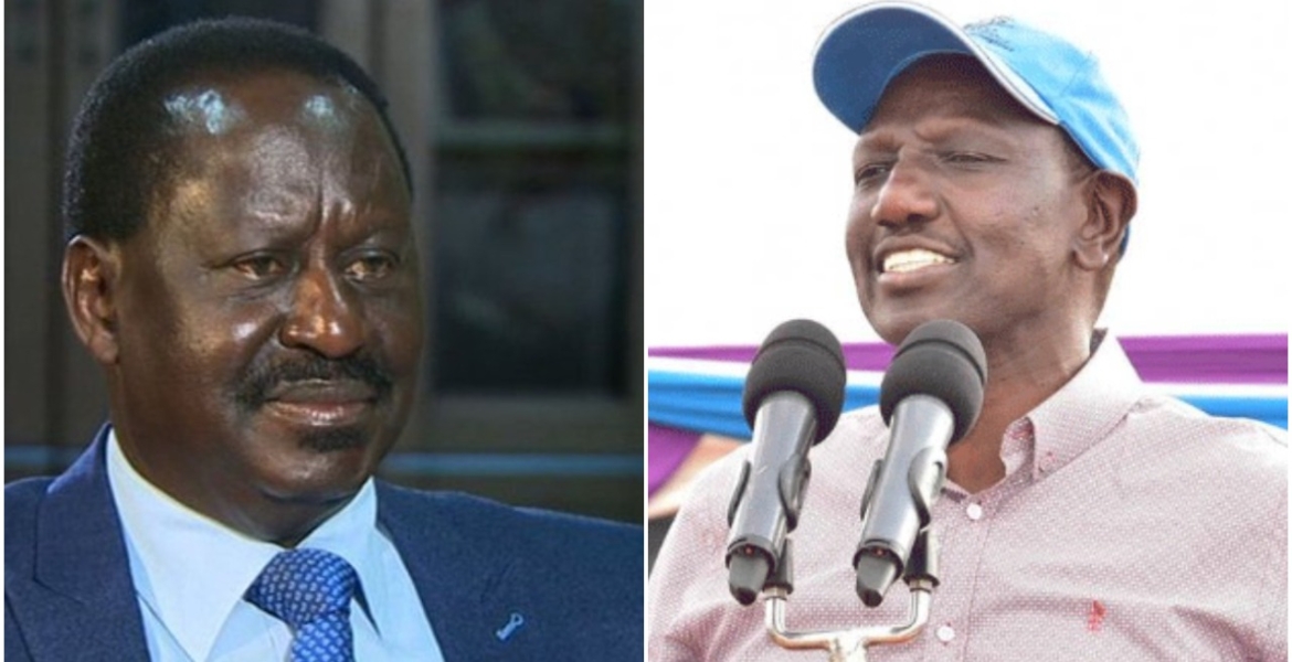 &quot;Maliza Uende&quot;: Raila Hits Back at Ruto over Jacaranda Grounds Chaos