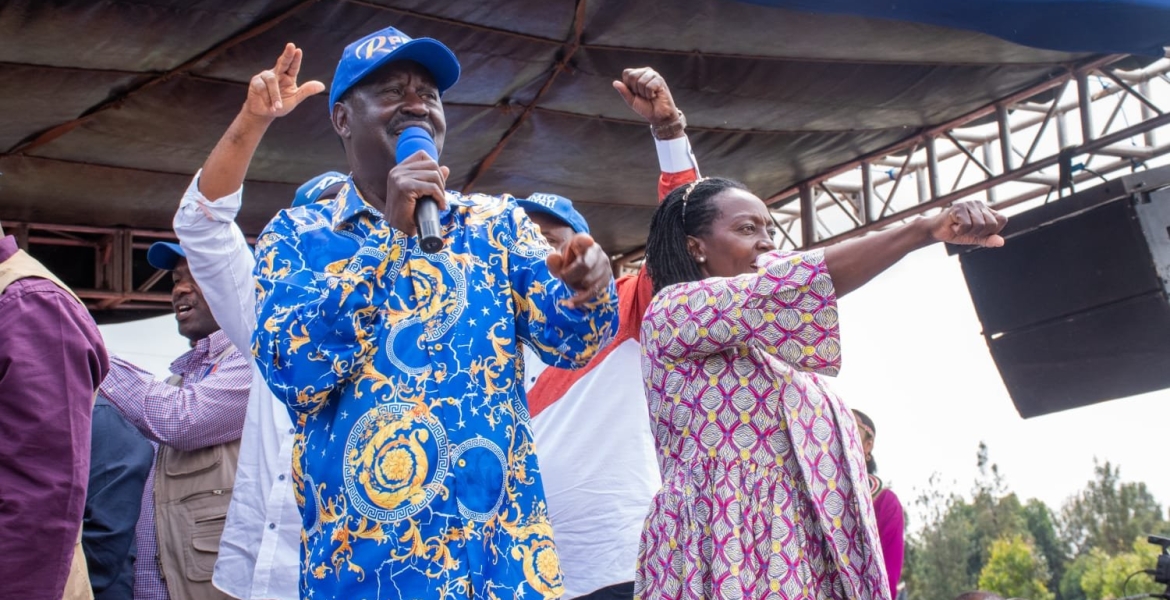 Raila Promises to Retain CS Matiang'i in His Government