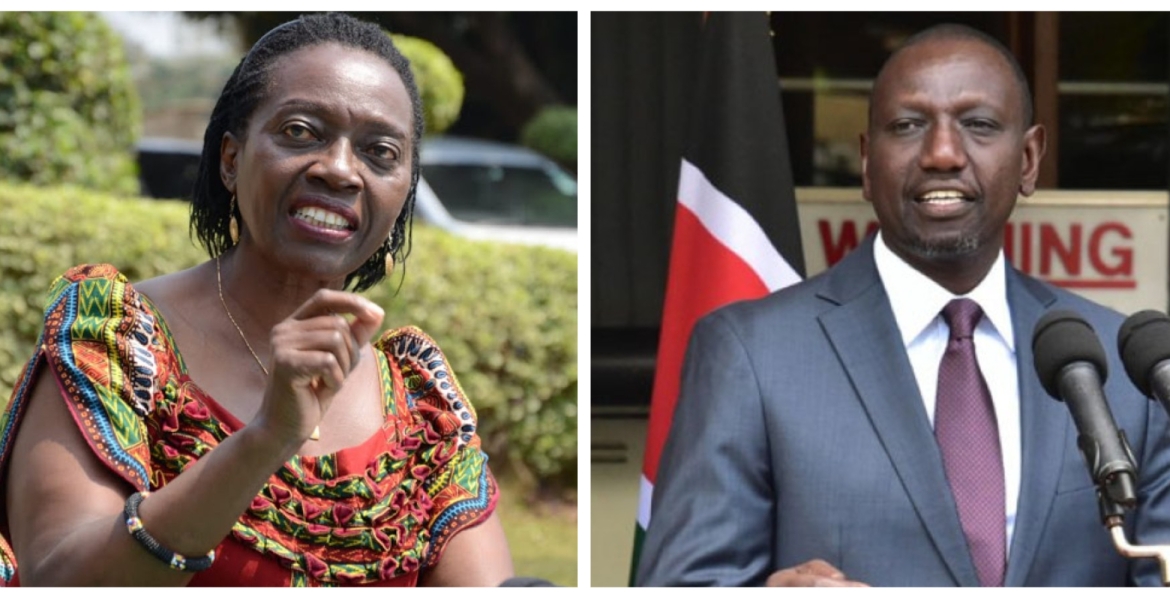 Karua Tells Off Ruto over Claims That His Life is in Danger