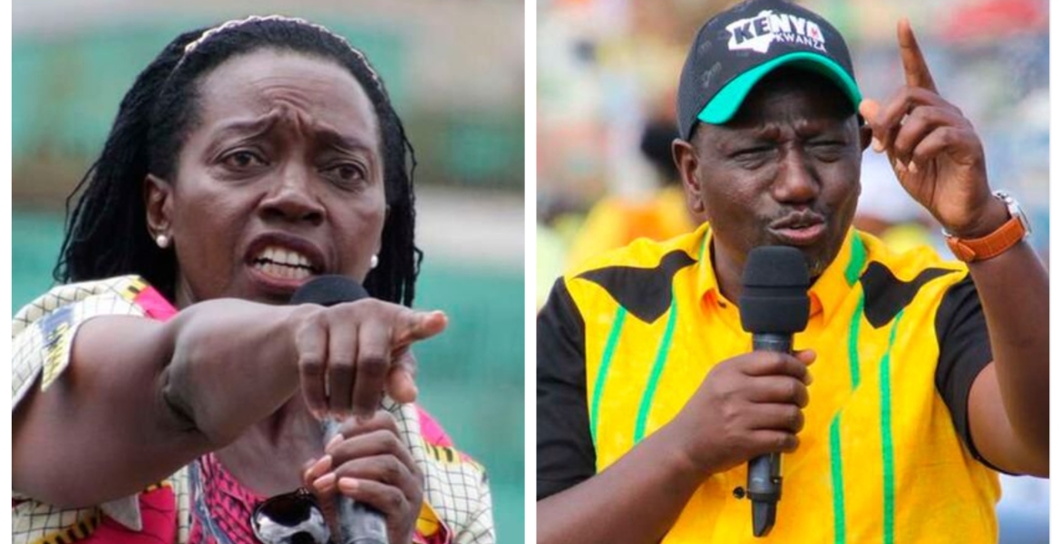 Ruto is Unfit to be Kenya’s President, Martha Karua Says