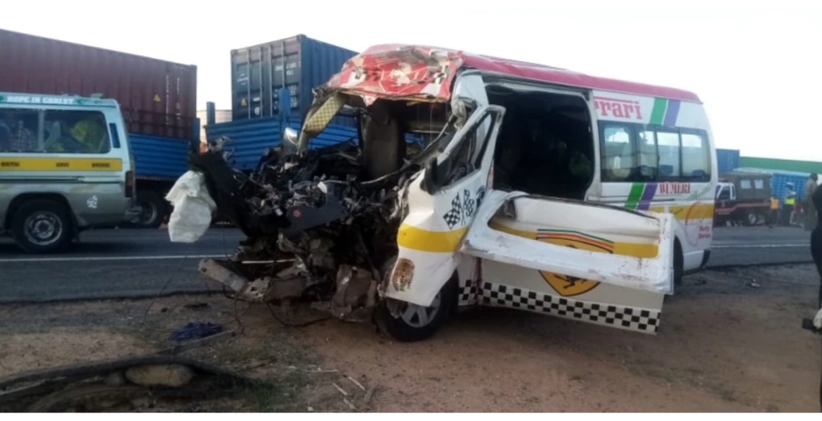 20 People Killed in a Ghastly Accident along Nairobi-Mombasa Highway