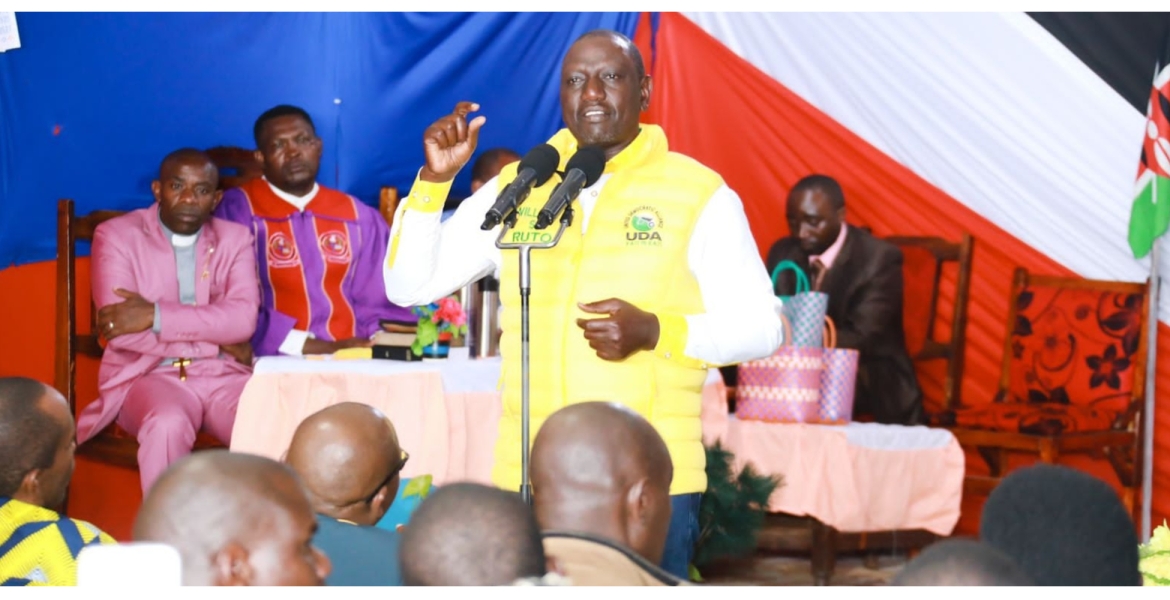 Ruto Promises to Put Up a Chapel at State House If Elected President