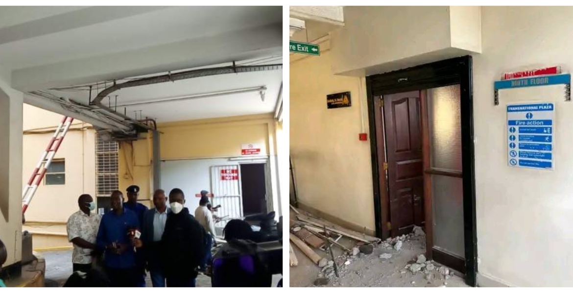 Police Raid Ruto’s Former Private Office at Transnational House After a Tip-off on Transfer of Servers