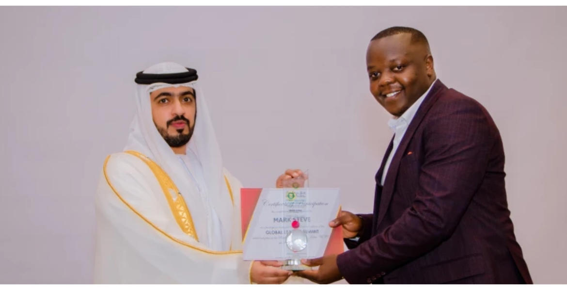Kenyan Entrepreneur Steve Mark Named Most Influential Youth Leader in Dubai