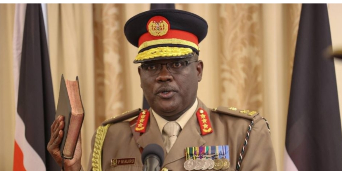 President Uhuru’s Former Aide-de-Camp Peter Mbogo Sworn-in as Kenya Army Commander