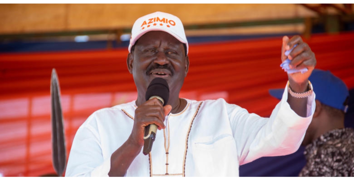 CAP Survey Projects a Raila Victory in Round One