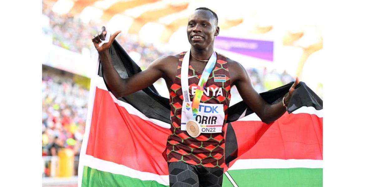Emmanuel Korir Delivers Second Gold Medal for Kenya in Oregon