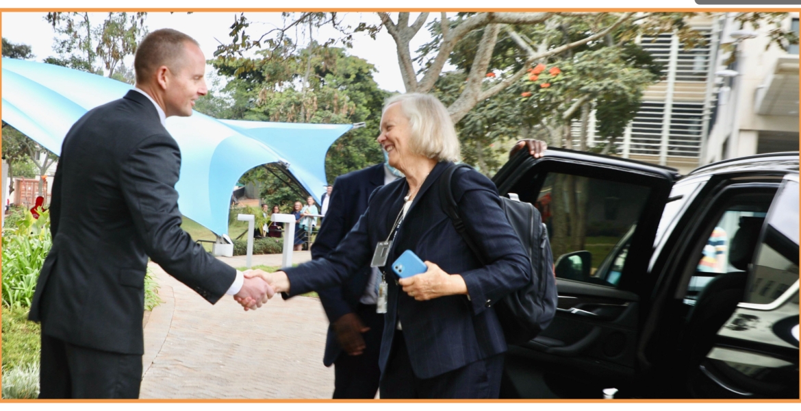 New US Ambassador to Kenya Margaret Whitman Finally Arrives in Nairobi