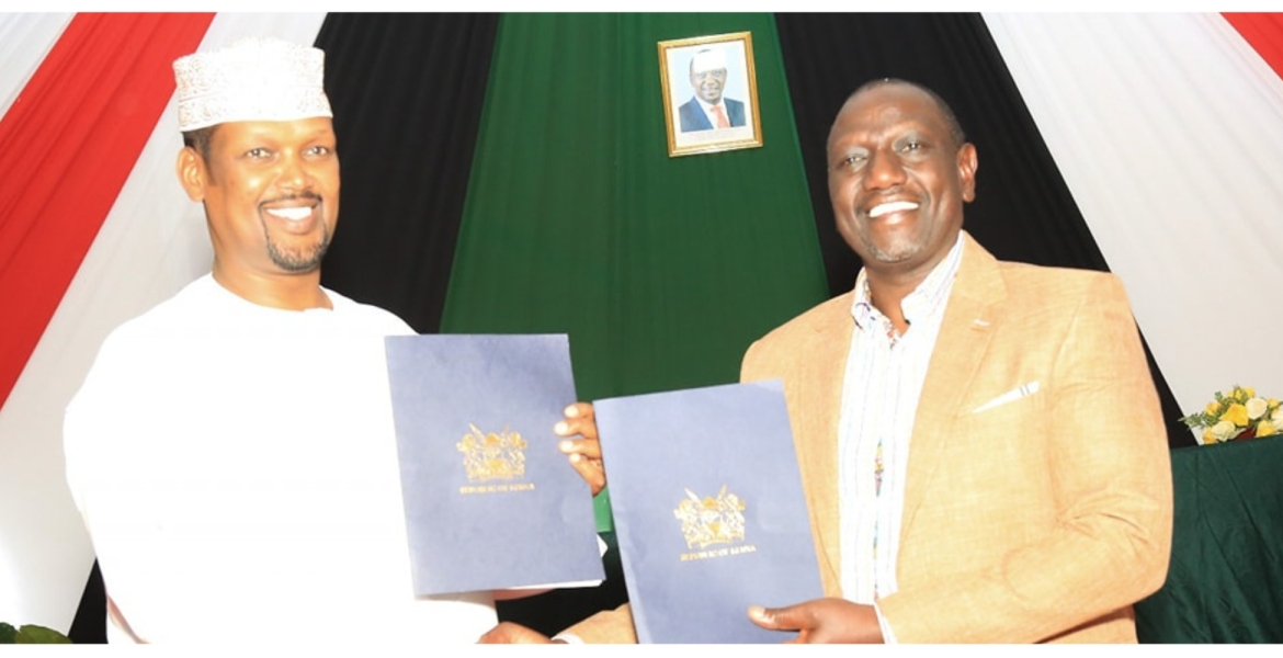 UDM Party Signs a Post-Election Coalition Pact with Ruto's Kenya Kwanza