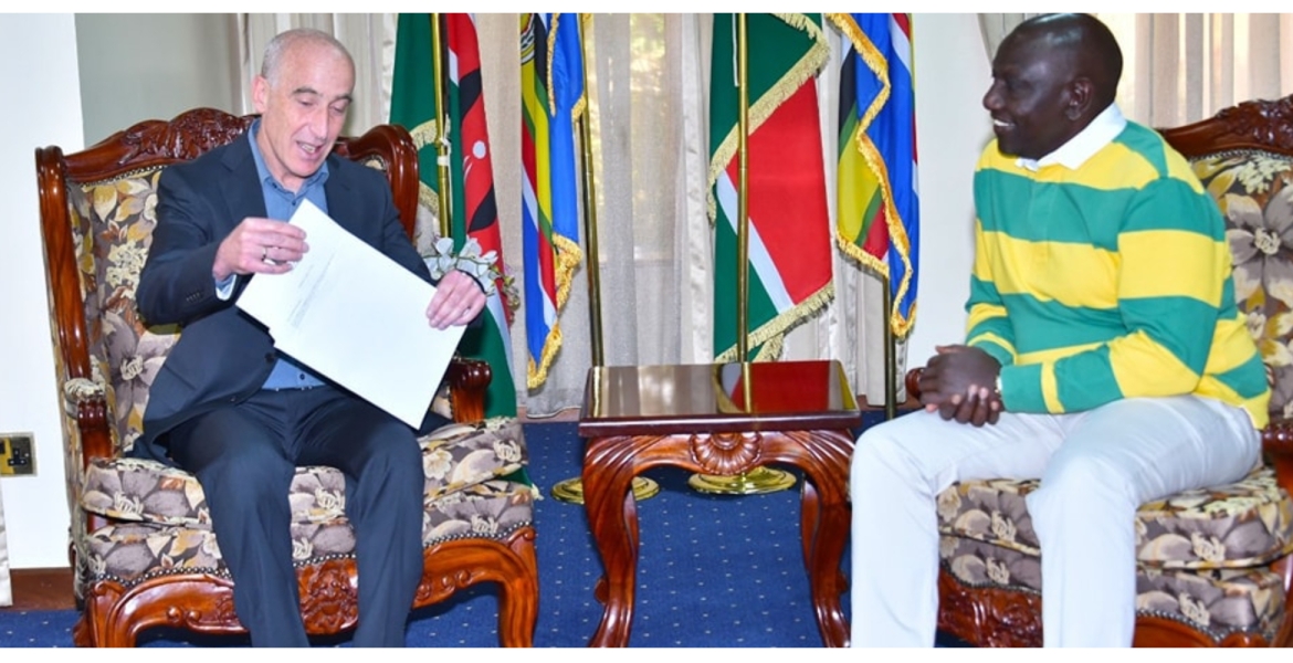 Israeli President Isaac Herzog Congratulates Ruto on Winning Presidential Election