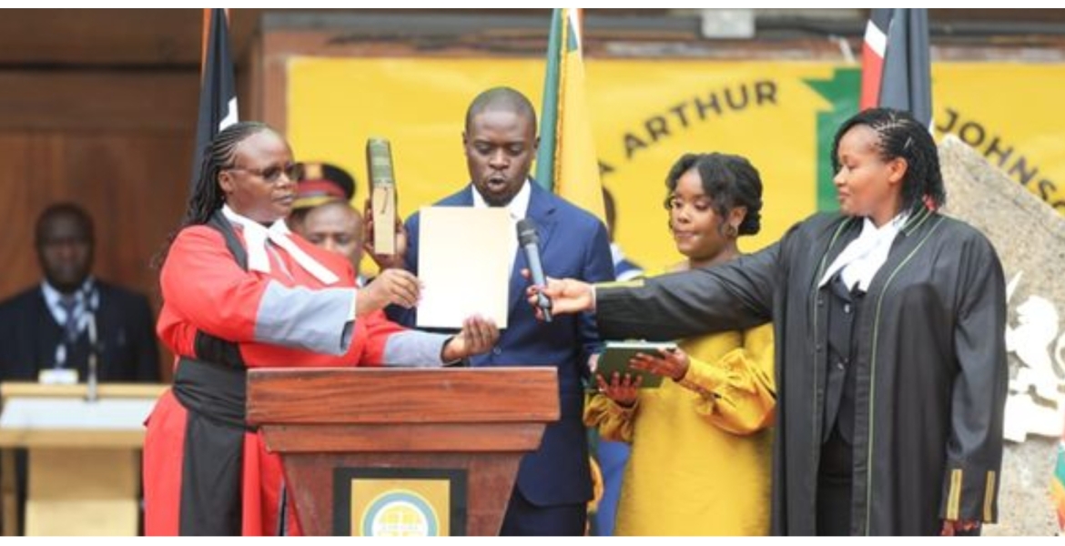 We Will Make Nairobi Work, Sakaja Pledges as He is Sworn in as Nairobi Governor
