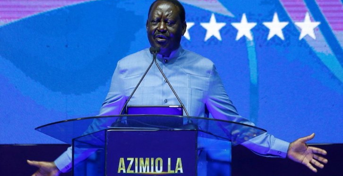 Raila Rejects Presidential Election Results, to File a Petition