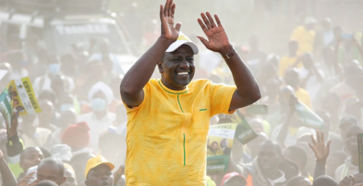 Ruto Rejects Raila's Call for a Handshake After August 9th Elections