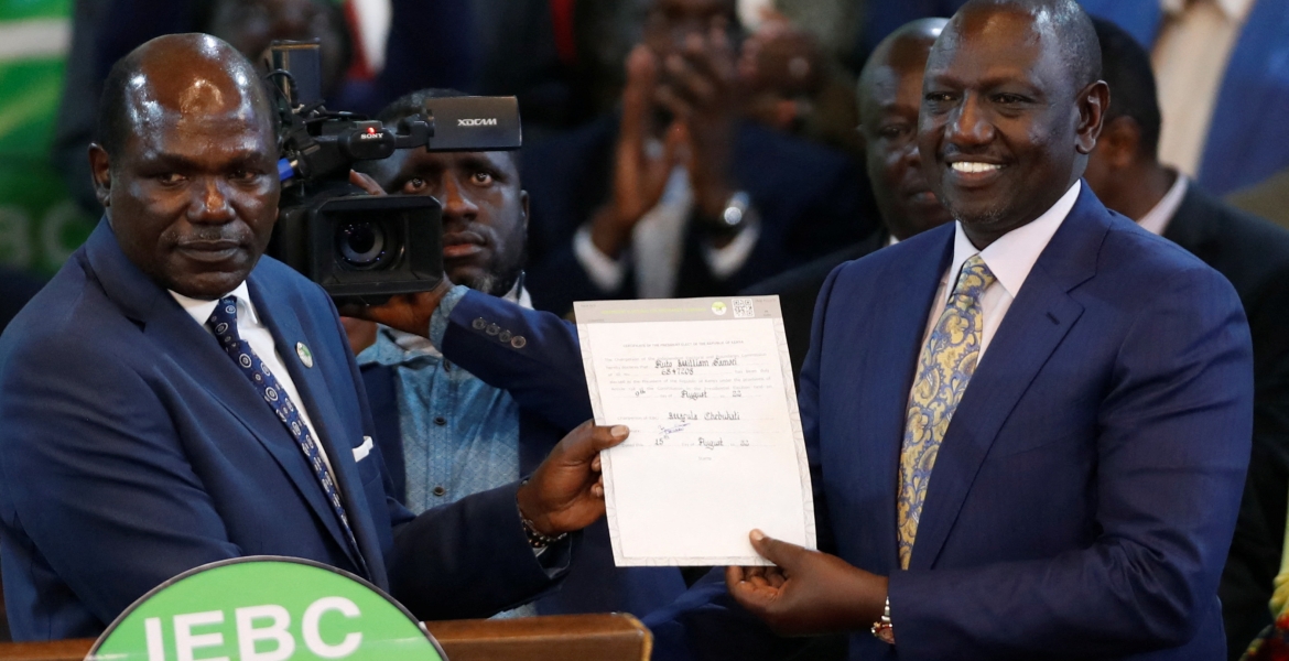 Ruto Declared President-Elect After Attaining 7.1 Million Votes
