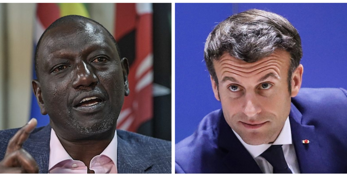 President-Elect Ruto Holds Talks with French President Emmanuel Macron