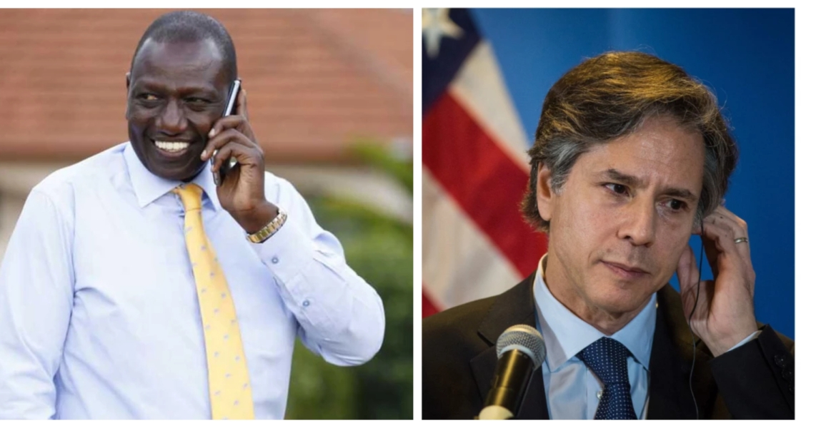 President-Elect Ruto Holds Discussions with US Secretary of State Anthony Blinken