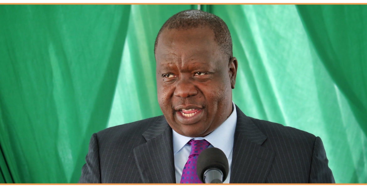 Matiang'i Pens a Farewell Letter as His Tour of Duty Comes to an End