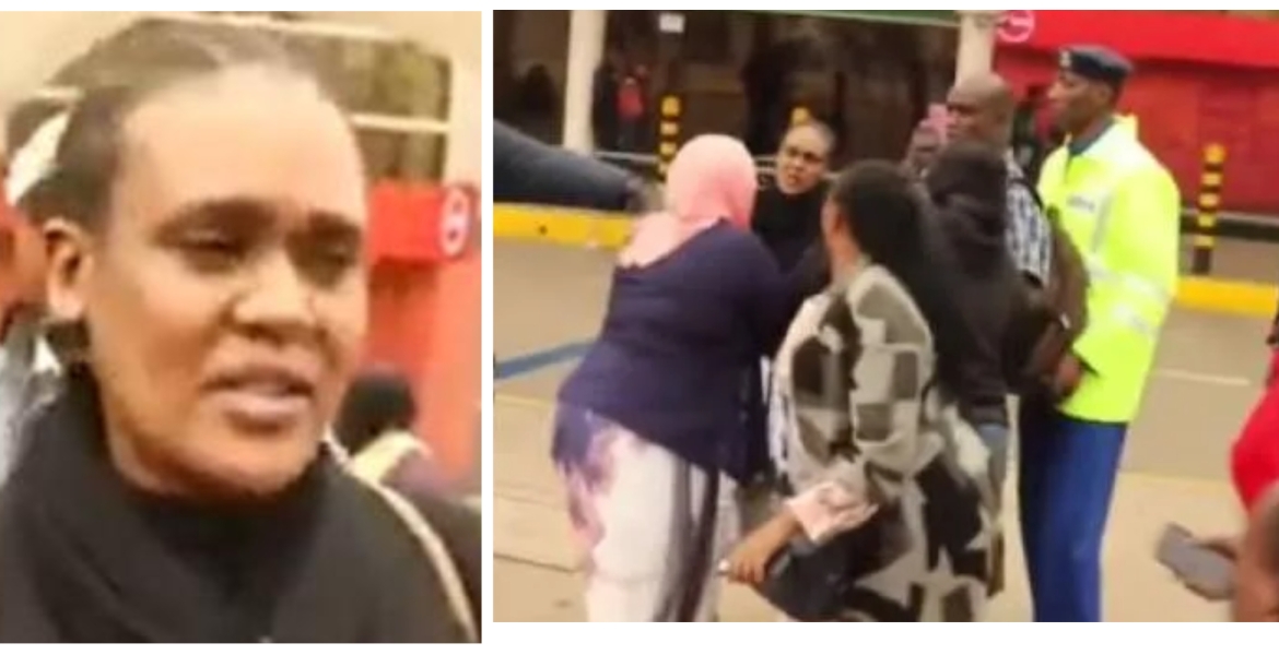 Drama at JKIA as Woman Rescued from Saudi Arabia Attacks Her Agent for 'Selling' Her