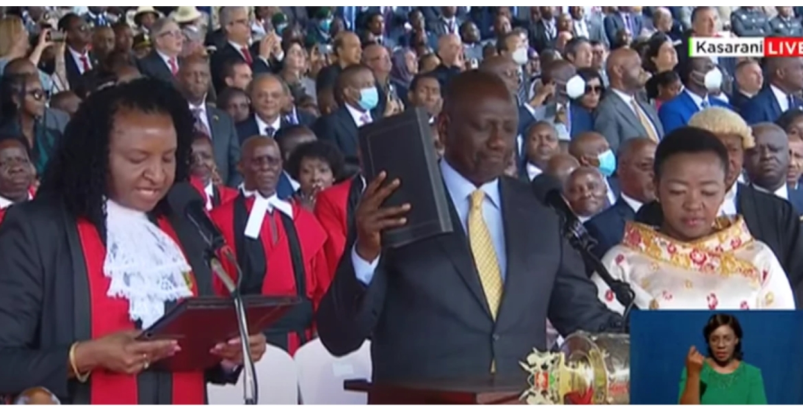 Ruto Sworn in as Kenya’s Fifth President