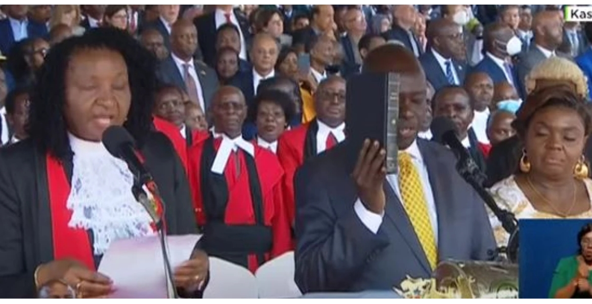 Gachagua Takes Oath as Kenya’s Second Deputy President