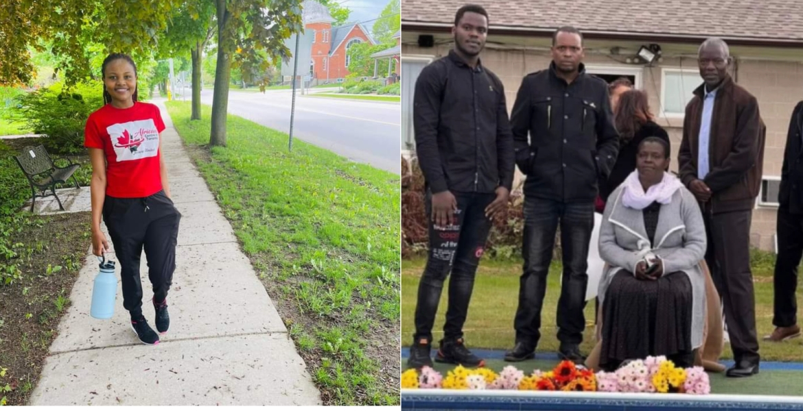 Hellen Nyabuto's Parents Visit the Swimming Pool in Canada  Where Their Daughter Drowned