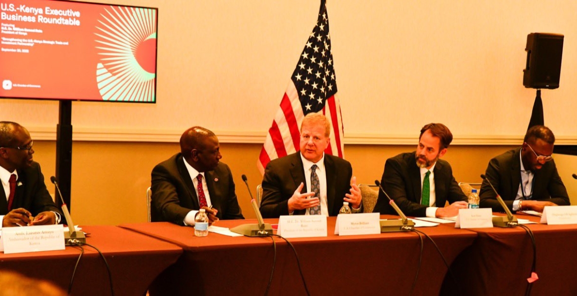 President Ruto Invites US Business Community to Invest in Kenya