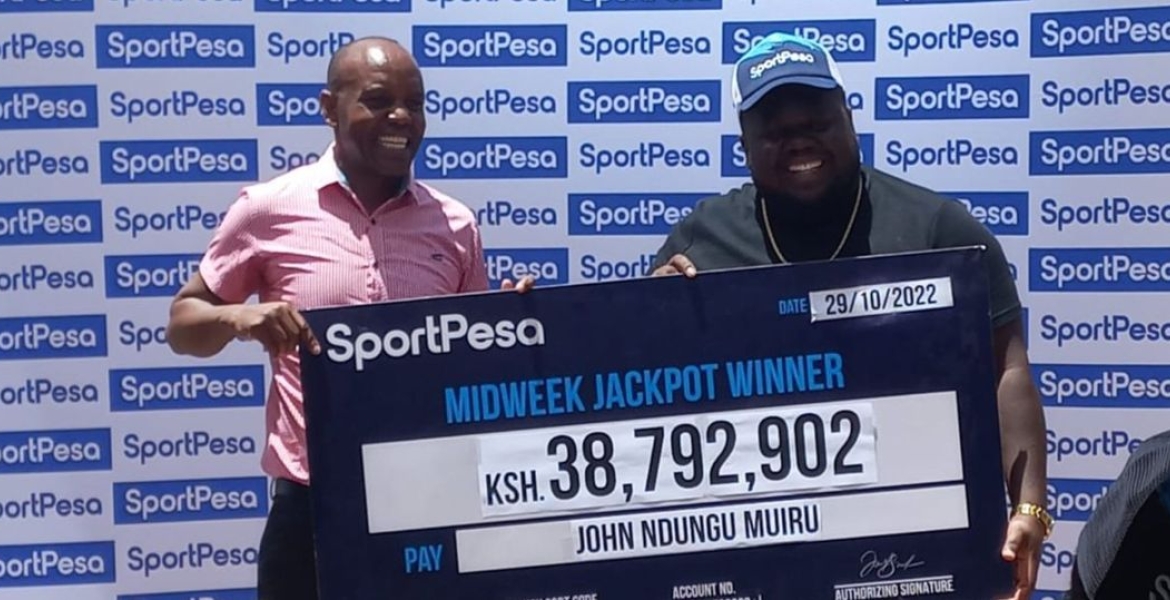 Newly Appointed Nyandarua County CEC Wins Sh38.8 Million SportPesa Jackpot