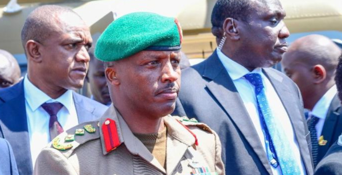 President Ruto Gets New Aide-De-Camp, Col. Fabian Lengusuranga