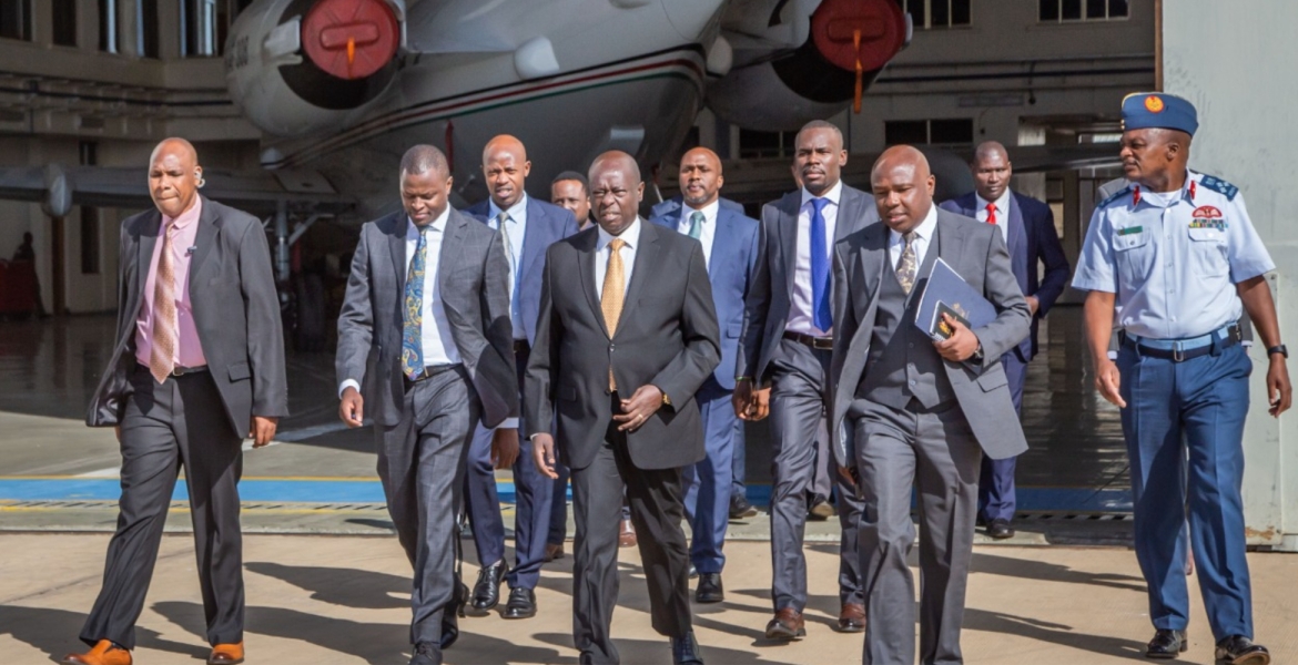 Gachagua Leaves for His First Official Foreign Trip as Deputy President