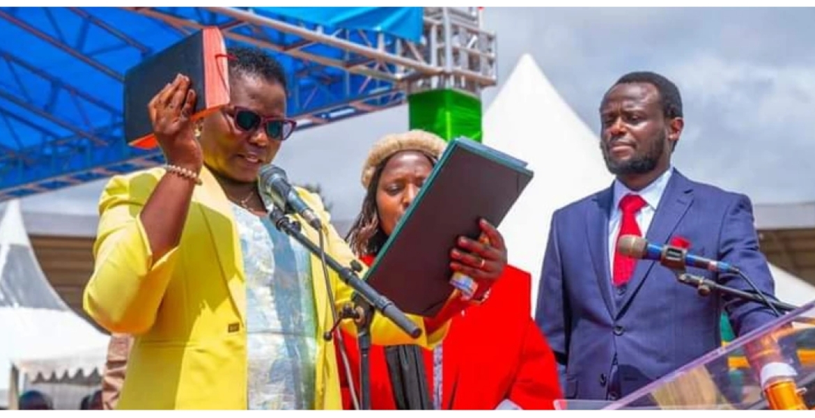 Meru Governor Kawira Mwangaza Appoints Husband to Her Cabinet
