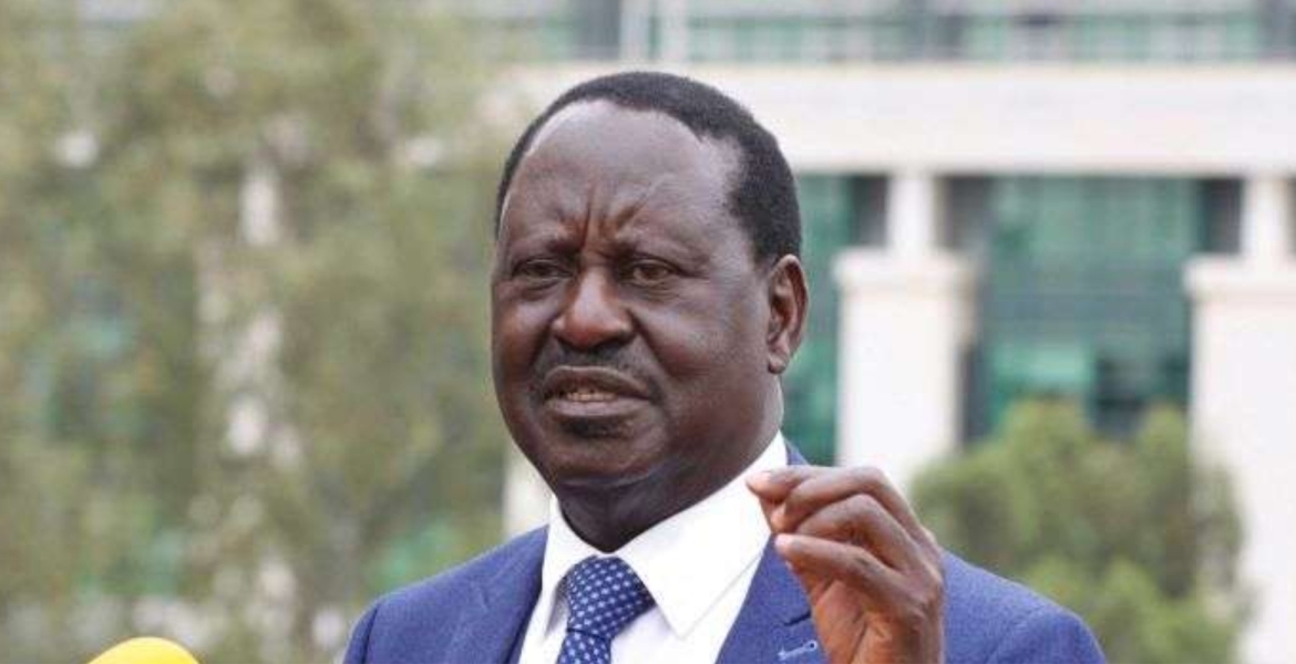 Raila Vows to Resist Attempts by Ruto's Administration to Raise Taxes