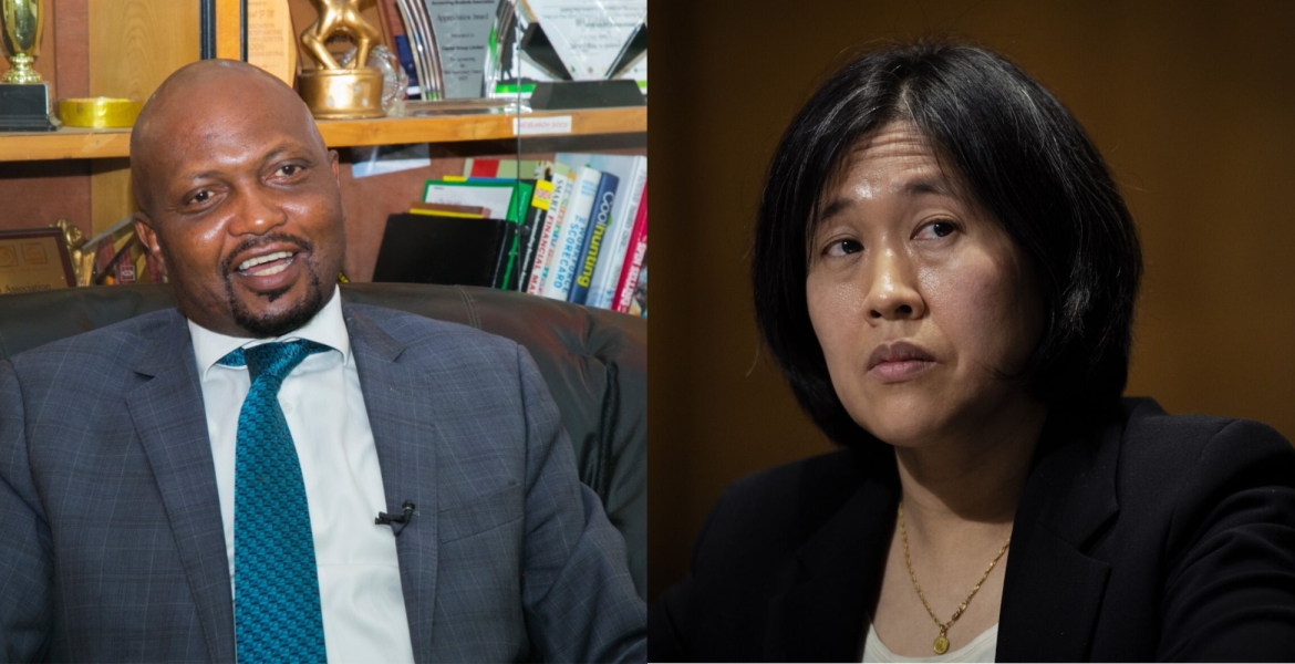CS Moses Kuria Holds Talks with US Trade Representative Katherine Tai