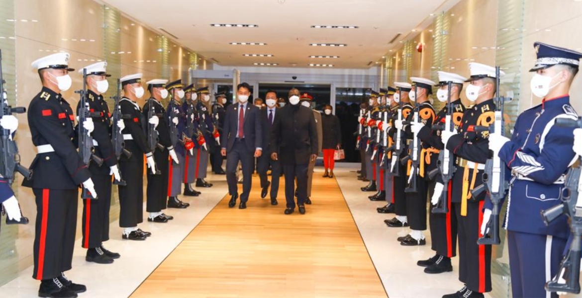 President Ruto Arrives in South Korea for a Three-Day State Visit