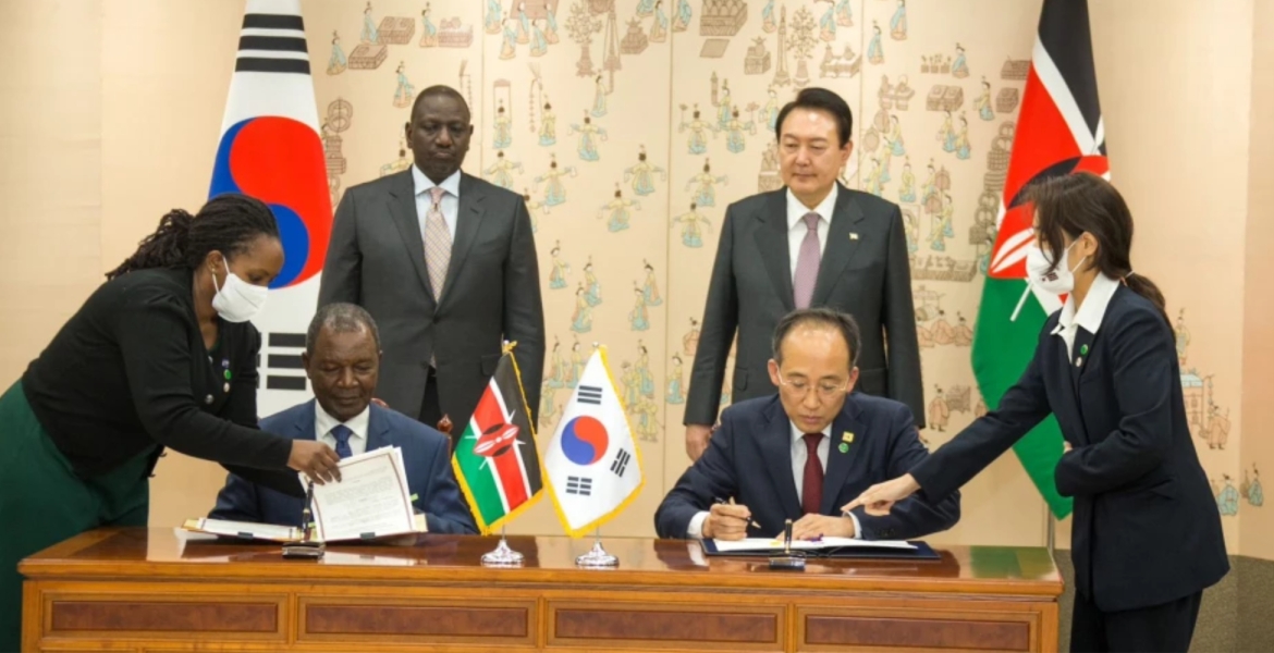 Kenya Secures Sh120 Billion from South Korea to Fund Development Projects