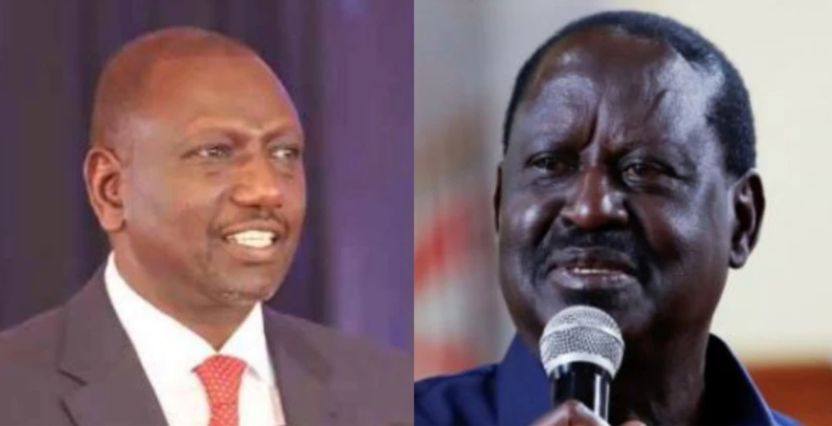 President Ruto and Raila Clash on Twitter Over IEBC Commissioners’ Ouster Bid