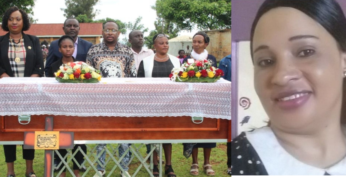 Sombre Mood as Kenyan Woman Who Died in Saudi Arabia is Laid to Rest