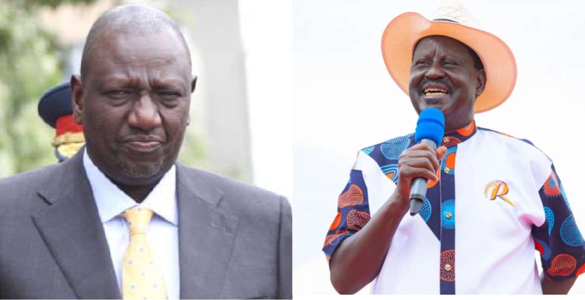 Ruto, Raila Clash on Twitter over Removal of IEBC Commissioners from Office