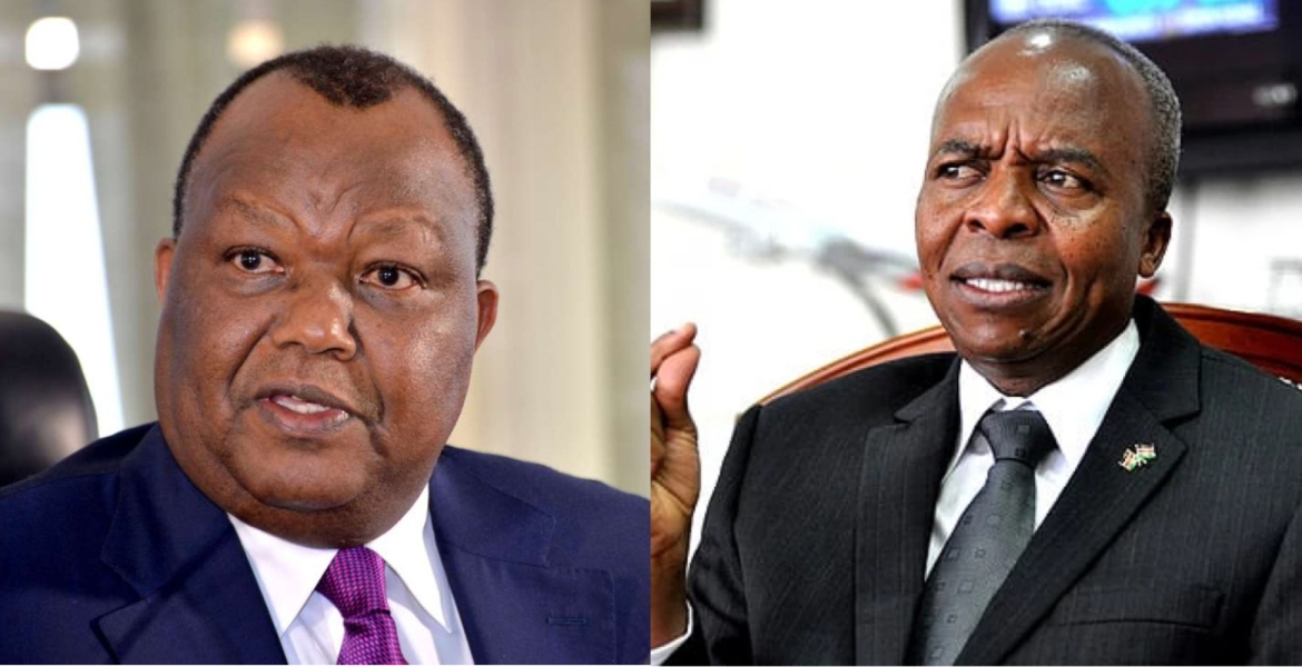 Former Transport CS Michael Kamau and Former KDF Chief Julius Karangi Land Gov’t Jobs