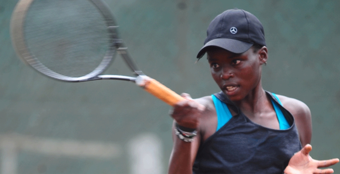 Kenyan Teen Star Rosehilda Asumwa Lands a Scholarship to Study and Play Tennis in the US