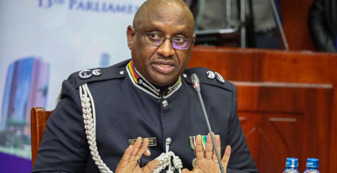 Inspector General of Police Koome on the Spot over 'Shoot-to-Kill' Order