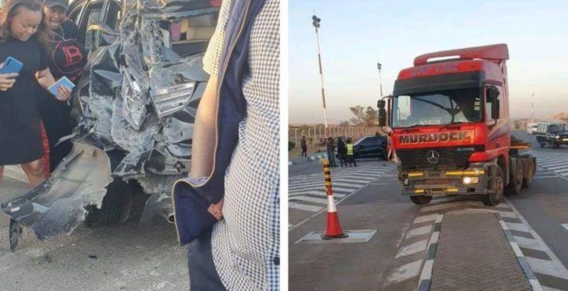 Kalonzo Musyoka’s Son Involved in an Accident at JKIA